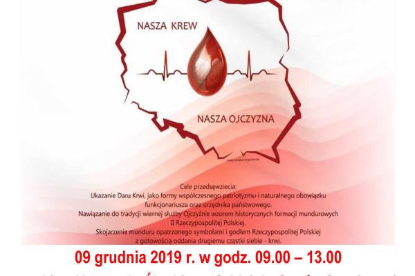 Nadchodzące akcje - plakat 09.12.2019