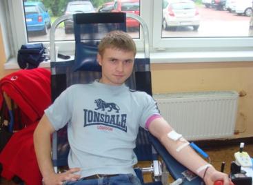 Akcja poboru krwi – 16.05.2014 - Zespół Szkół Ponadgimnazjalnych w Radlinie