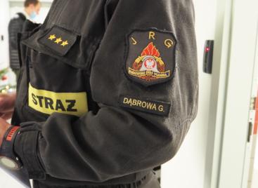 22.12.2020 r. - Strażacy z KM PSP w Dąbrowie Górniczej oddali krew i osocze w RCKiK w Raciborzu