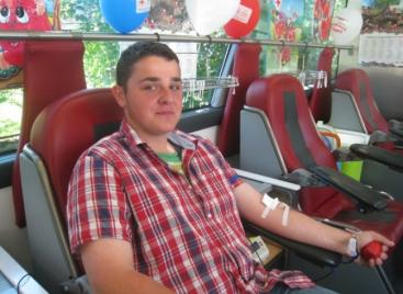Akcja poboru krwi - 16.06.2014 - Zespół Szkół Zawodowych w Jastrzębiu-Zdroju