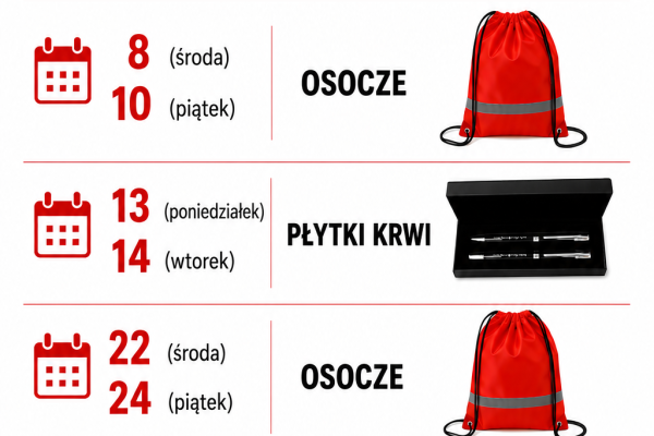 Letnia akcja dla Krwiodawców!