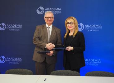 23.03.2026 - Umowa o współpracy pomiędzy RCKiK a Akademią Nauk Stosowanych w Raciborzu