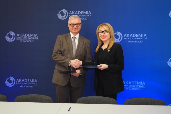 Umowa o współpracy pomiędzy RCKiK a Akademią Nauk Stosowanych w Raciborzu