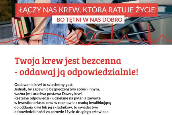 Okoliczności mające wpływ na honorowe krwiodawstwo